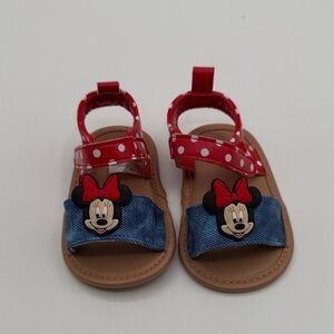 DISNEY BABY MINNIE MOUSE SANDALS 9-12M